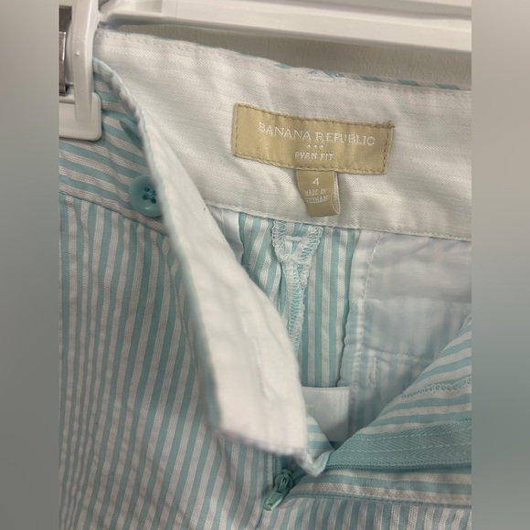 BANANA REPUBLIC STRIPED WOMEN SHORTS IN SIZE 4 - Picture 5 of 7